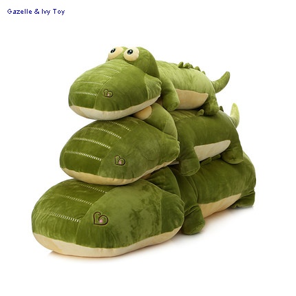 Plush Crocodile Pillow