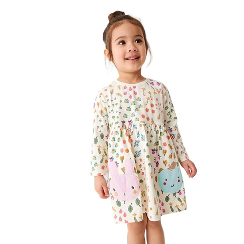 Floral Children's Princess Dress